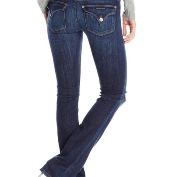 Hudson distressed Beth tall girl Jeans Size 31 - Picture 3 of 9